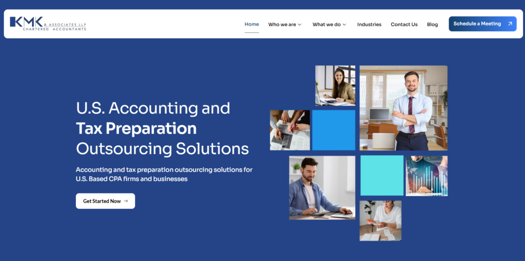 KMK Associates – outsourced 1040 tax preparation