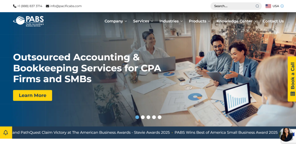 Pacific Accounting & Business Services (PABS) – tax outsourcing for CPAs