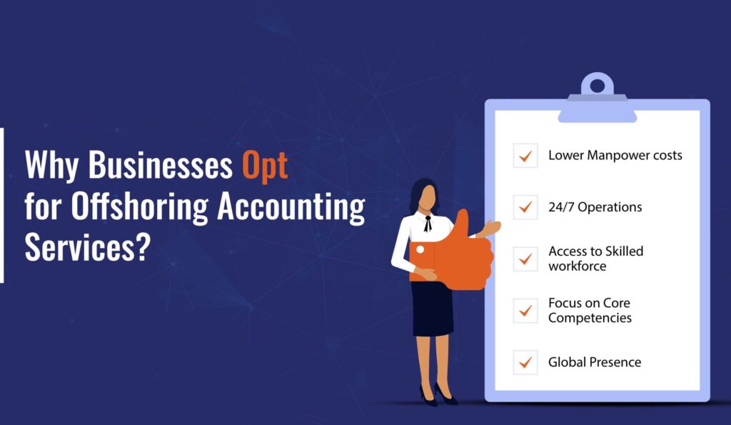 Why Businesses Opt for Offshoring Accounting Services? Benefits of Offshoring accounting services.